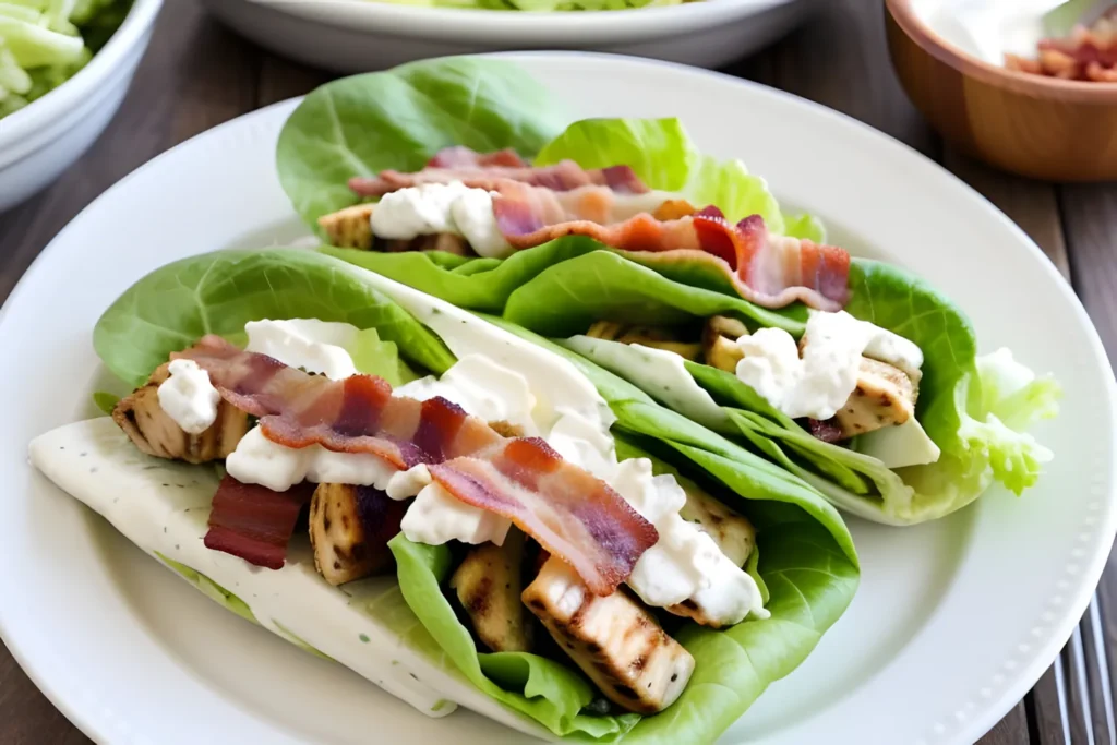 Avocado Bacon Chicken Wrap