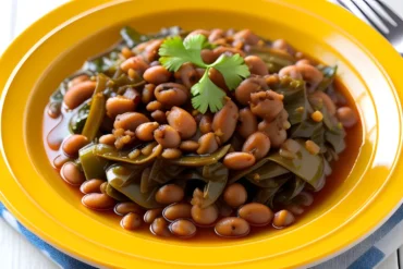 Black-Eyed Peas with Collard Greens