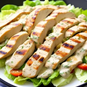 Grilled Chicken Caesar Salad