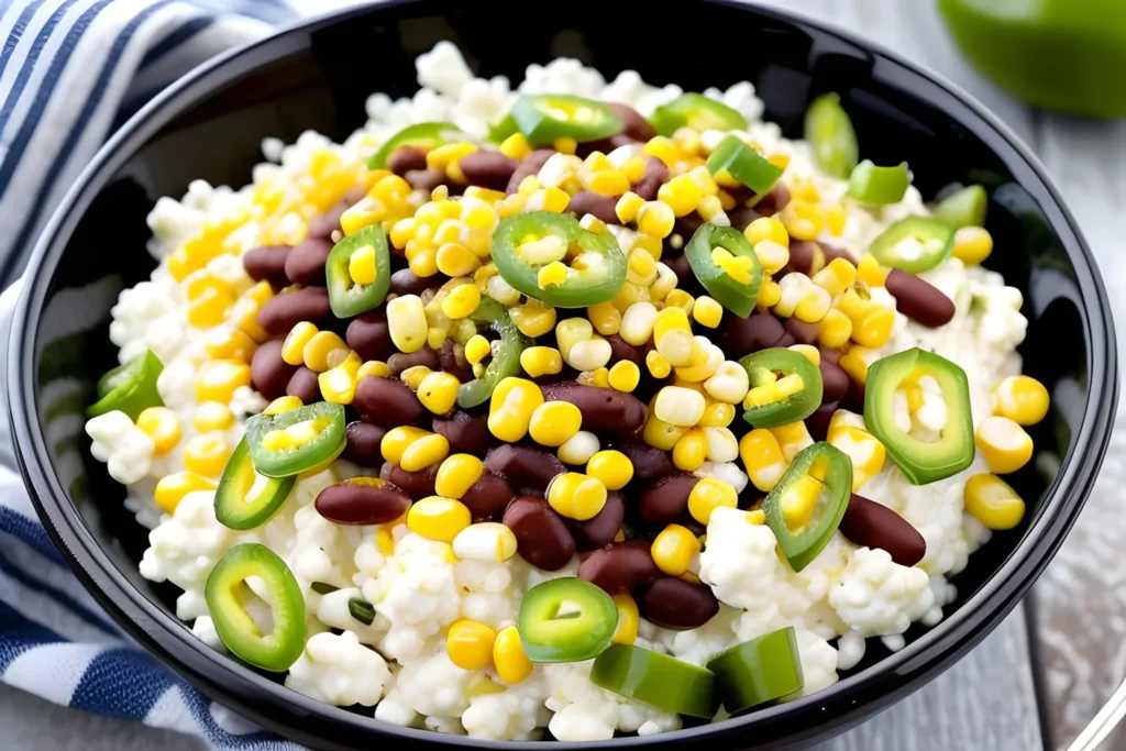 Tex-Mex Cottage Cheese Bowl