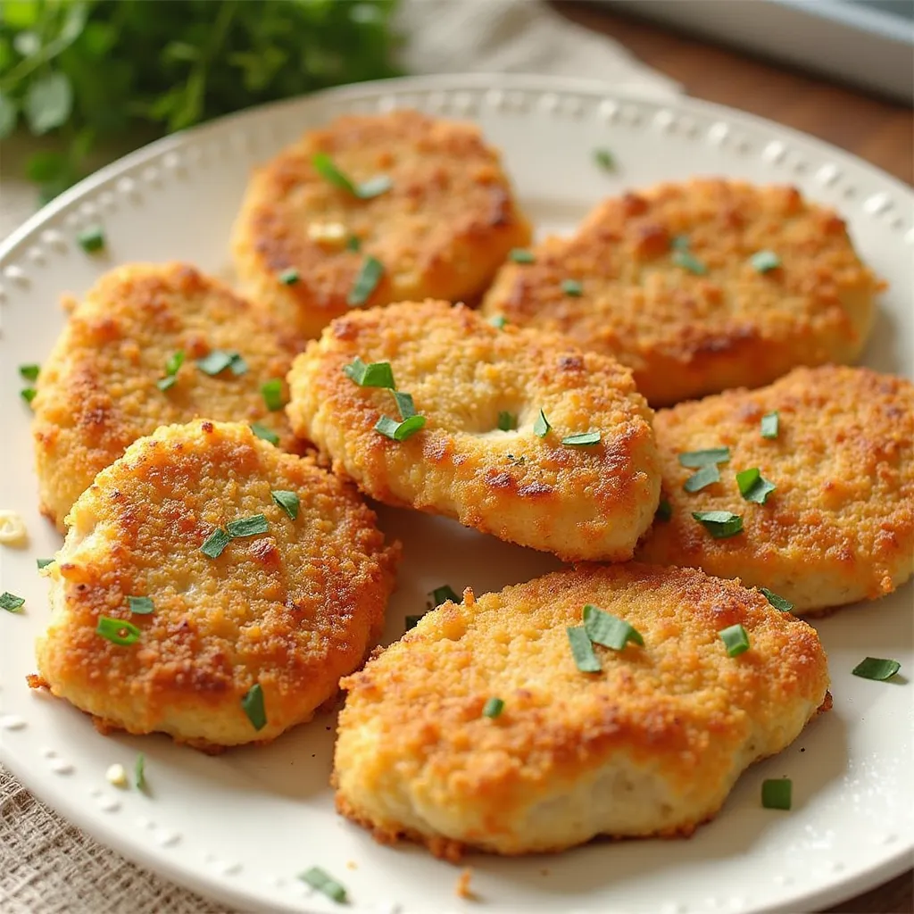 crispy baked chicken cutlets