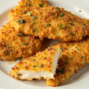 crispy baked chicken cutlets